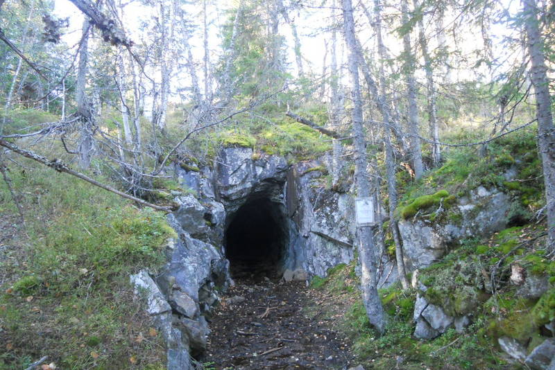Grågalten Mine Entrance at the Sigdal project